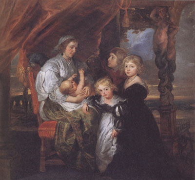 Peter Paul Rubens The Family of Sir Balthasar Gerbier (mk01)